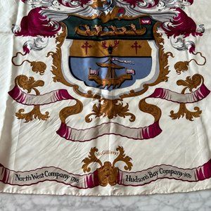 HUDSON'S BAY COMPANY Silk Scarf